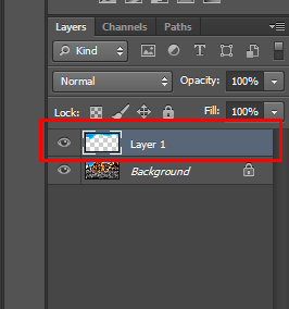 Make sure the sky layer is active
