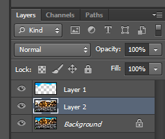 You should now have 3 layers